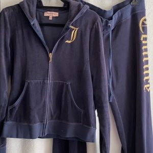 Juicy velour track suit